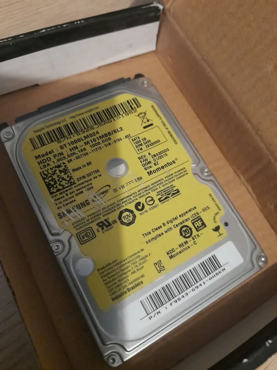 *** HD 2.5 Notebook 1Tera (1T) *** - Foto 2