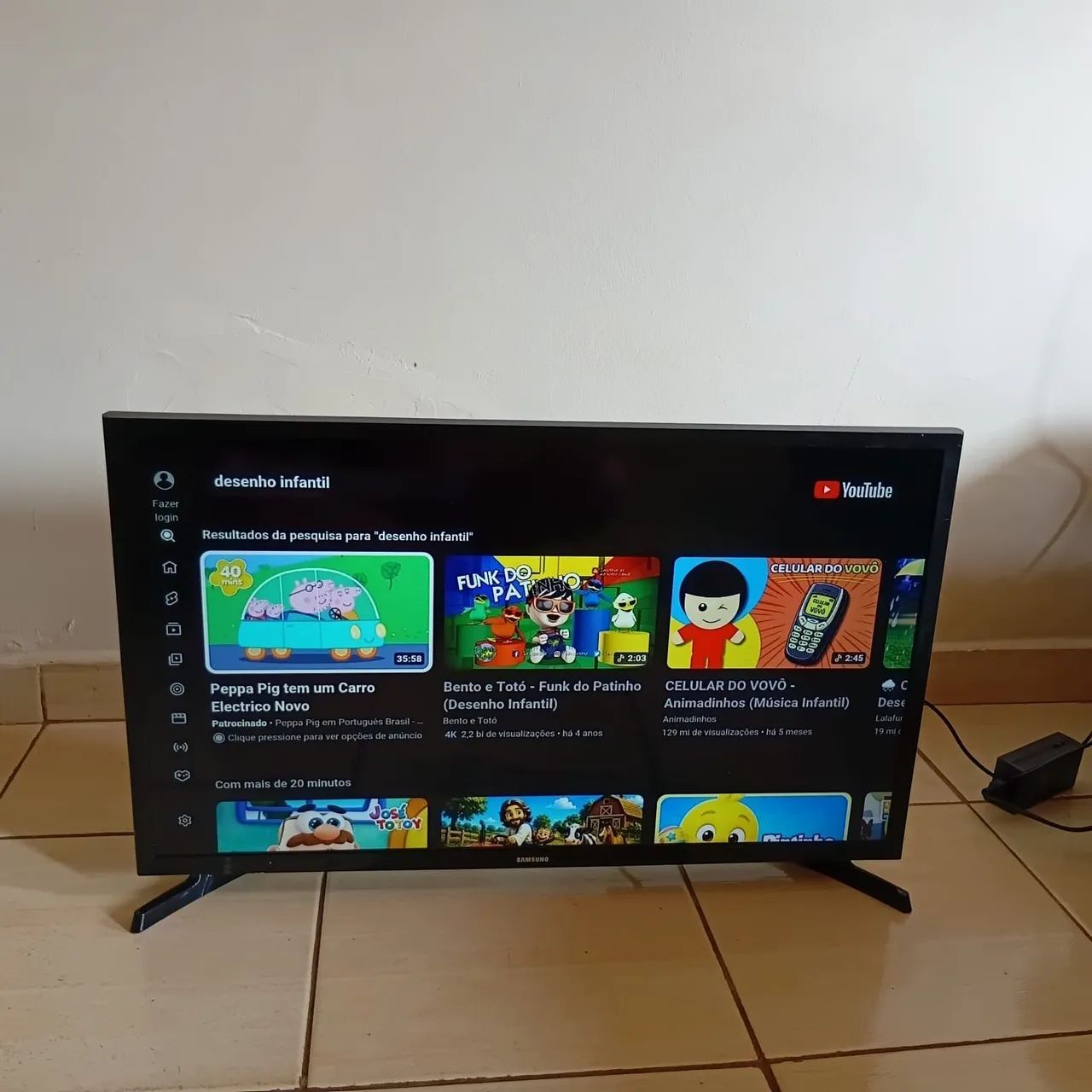 Smart TV Samsung tizen 32 polegadas wiffi  - Foto 3