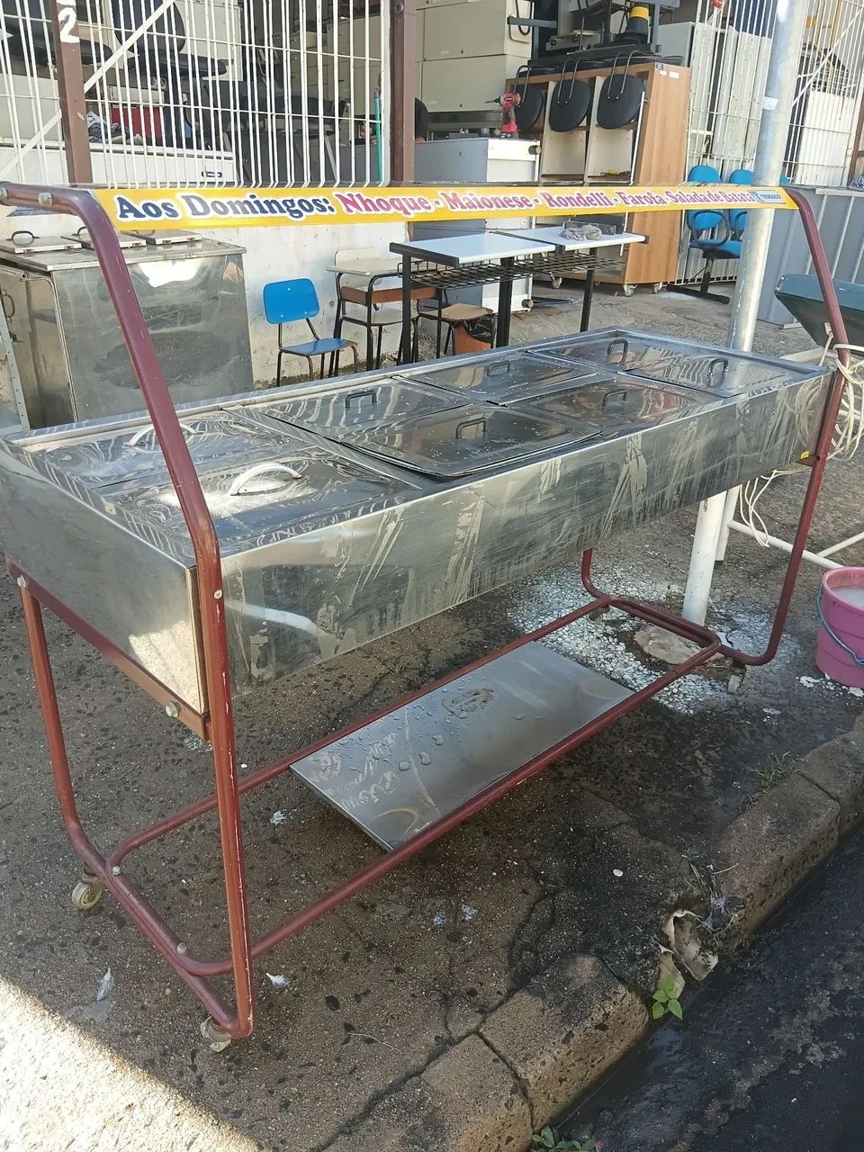 Rechaud 8 Cubas Inox  - Foto 5