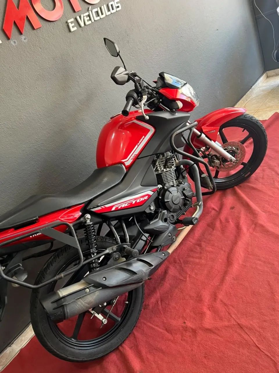 YBR 150 FACTOR  ed vermelha  23/24 - Foto 3