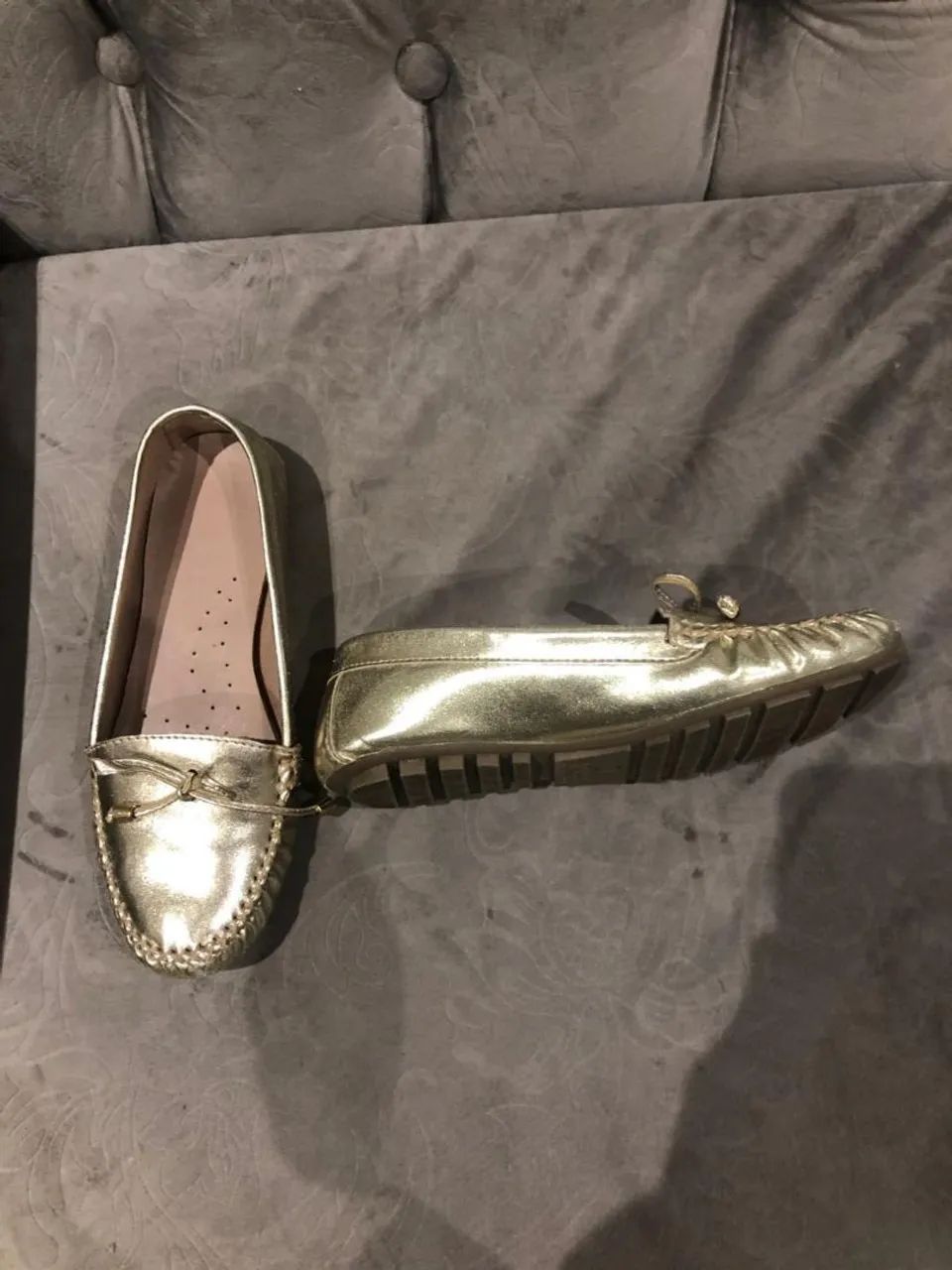 Mocassim dourado - Foto 4