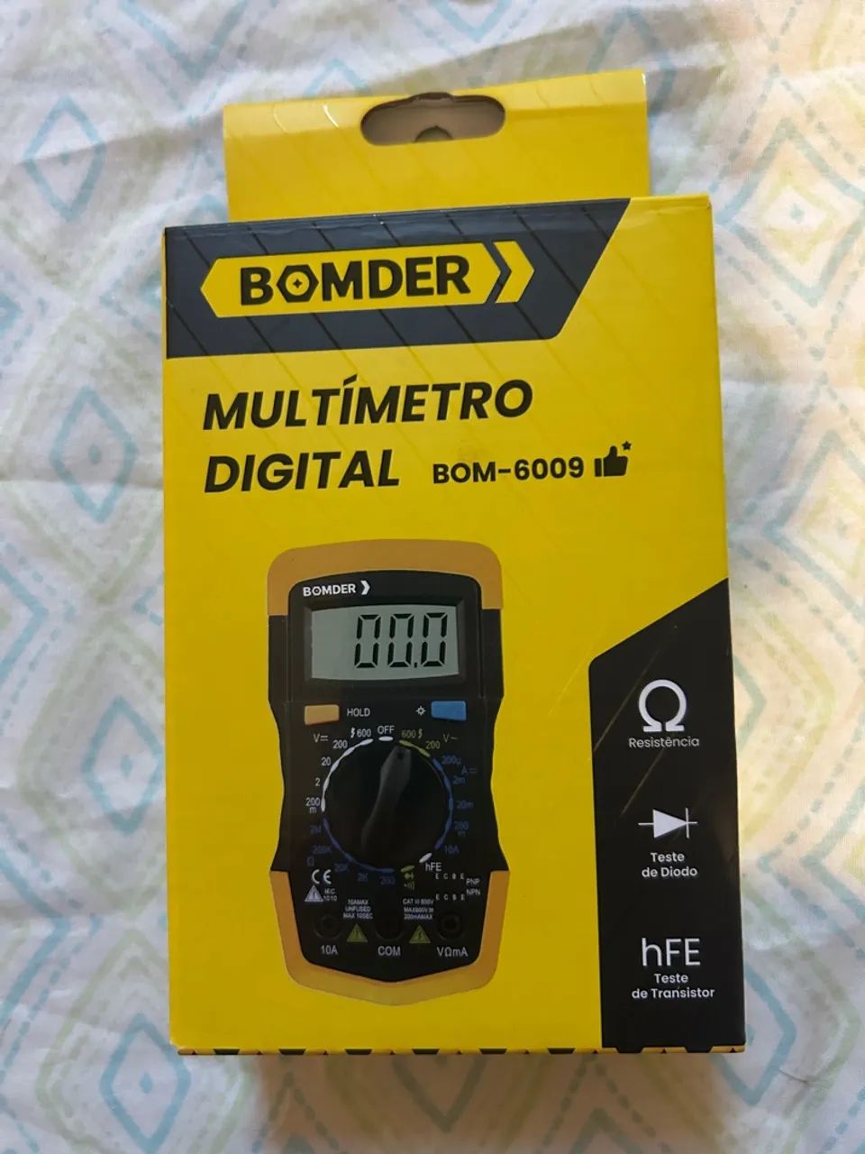 MULTÍMETRO DIGITAL BOM-6009