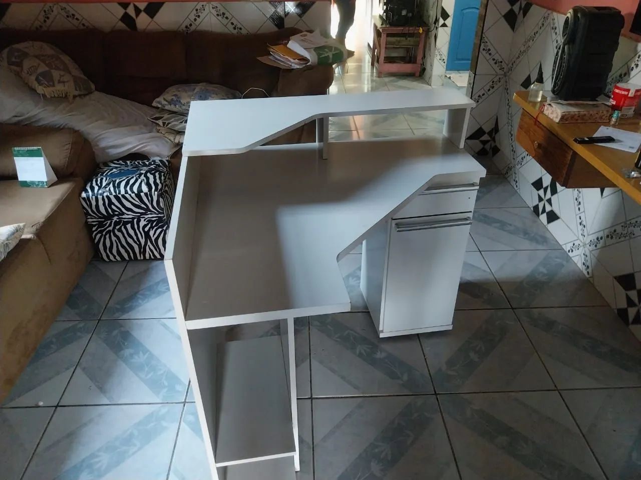Escrivania Branca 100% MDF