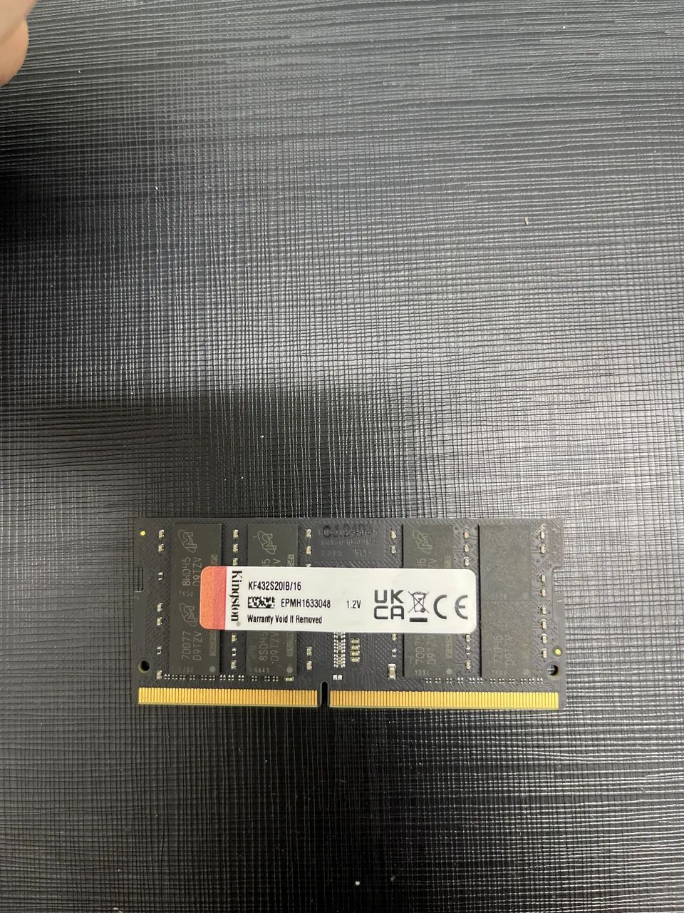 Memória 16gb ddr4 notebook kingston 