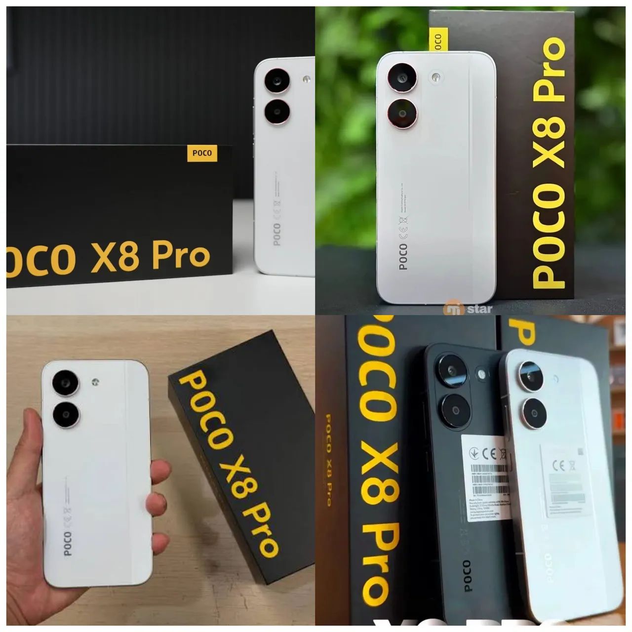 Poco x8 pro, / poco x8 pro Max novos lacrados 