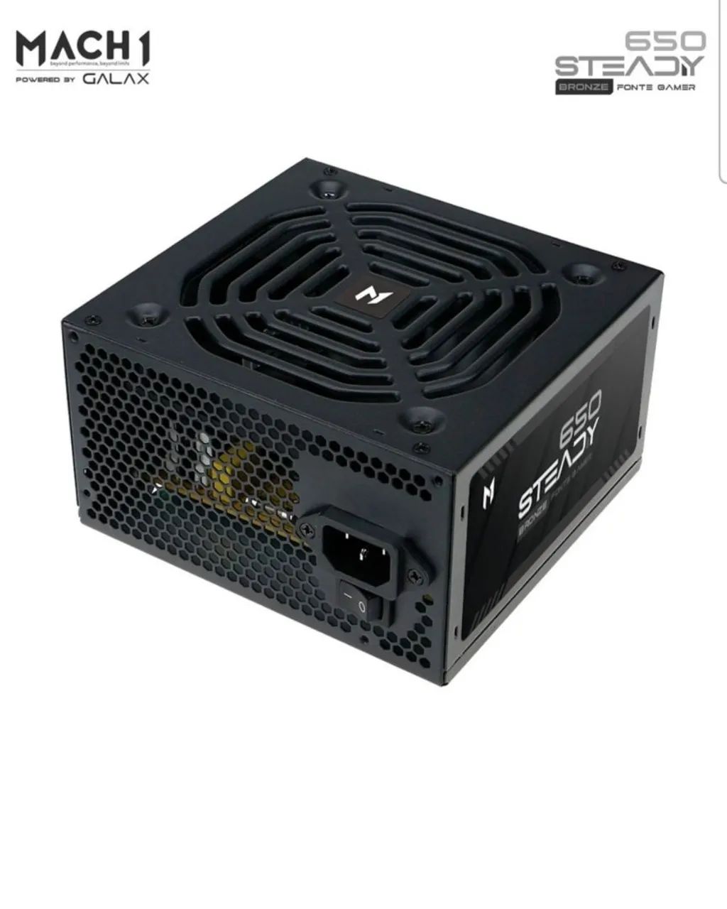FONTE GALAXY MACH1 STEADY 650W, 80 PLUS BRONZE. NOVA NA CAIXA. - Foto 3