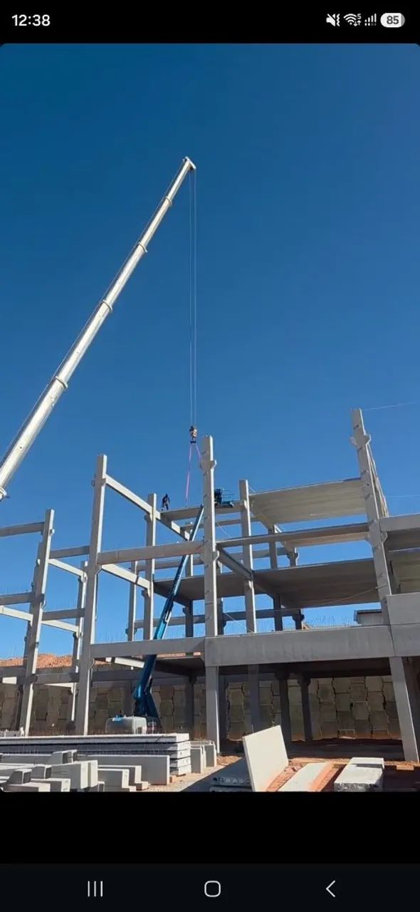 Vaga para ajudante geral e montador de estrutura pré fabricada