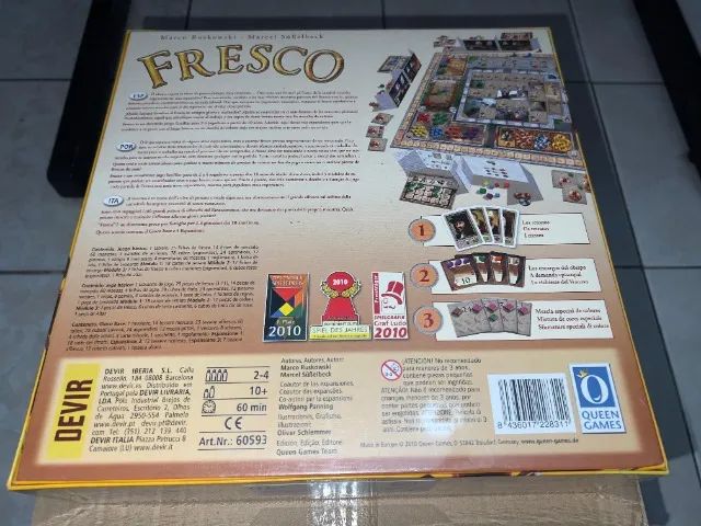 Fresco - Devir - jogo tabuleiro - Foto 3