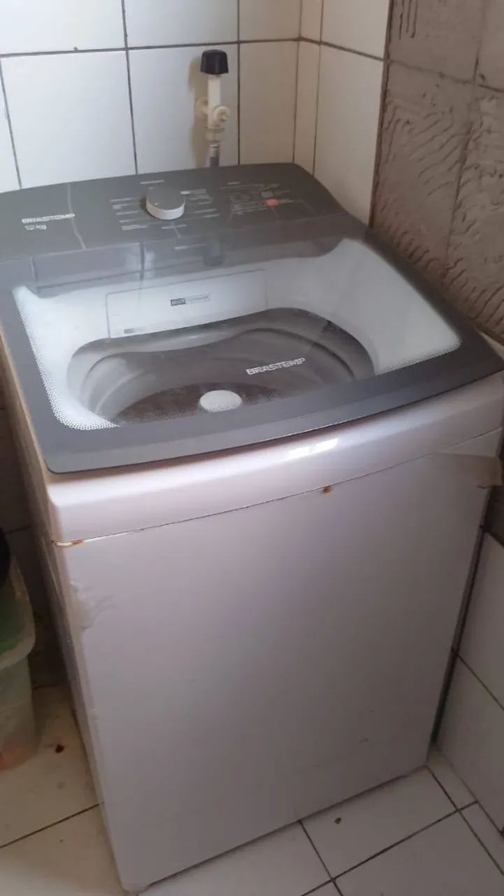  Máquina de lavar Brastemp 12kg, super bem cuidada e funcionando perfeitamente!  - Foto 2