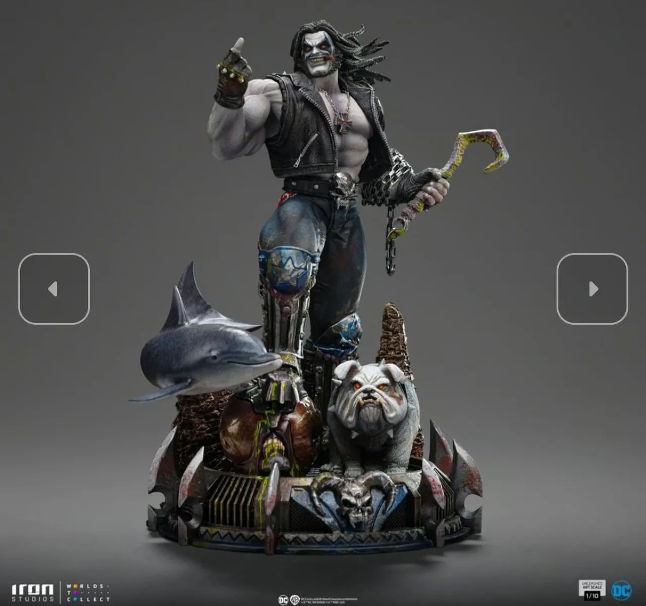 Lobo Unleahed Iron Studios - Foto 3