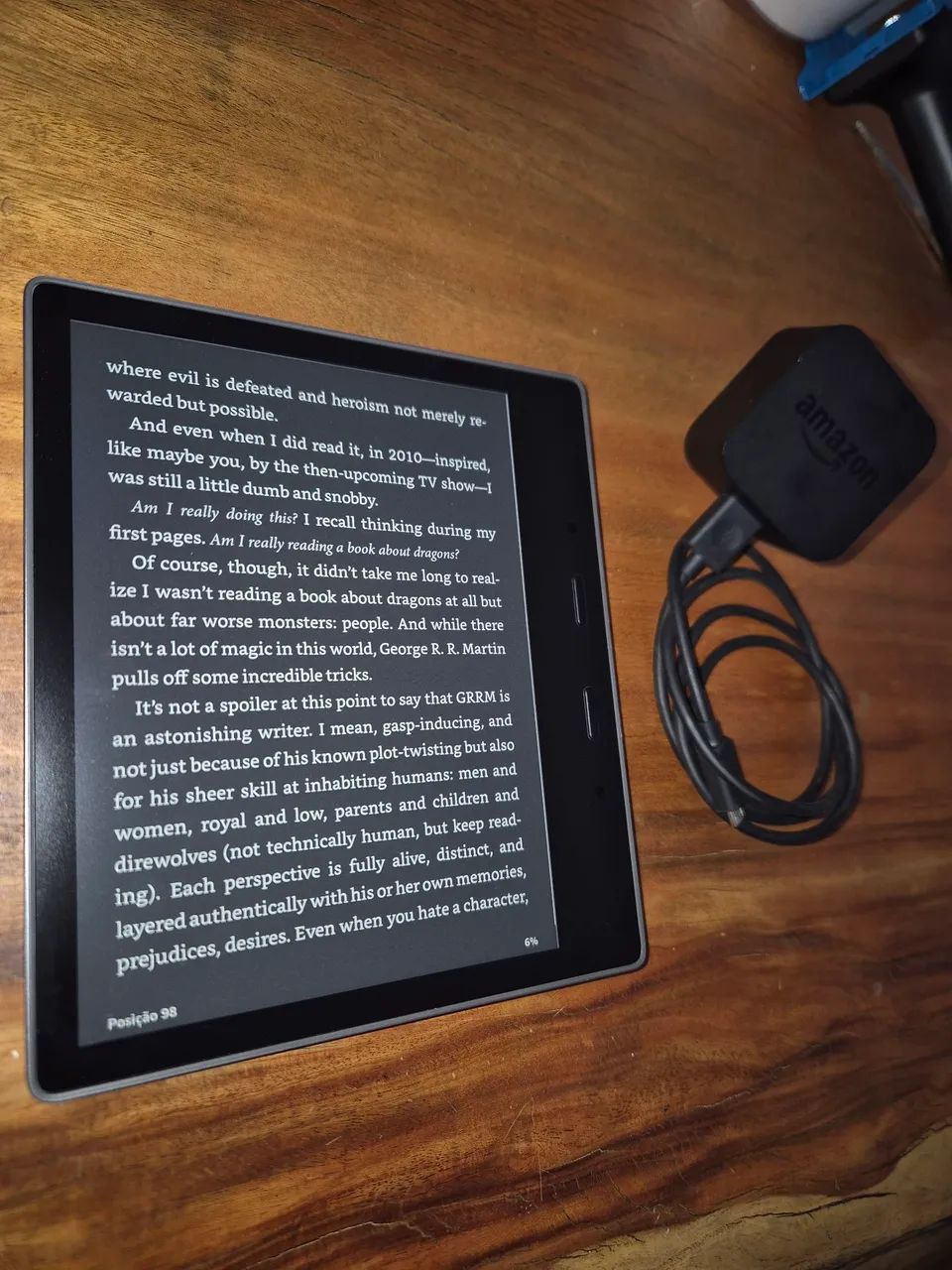 Kindle Oasis Modelo Premium Em Ótimo Estado - Foto 4