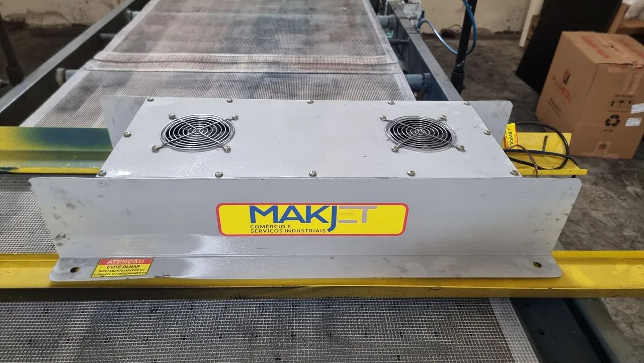 Máquina de Led UV serigrafia , Silk screen secagem de tinta led