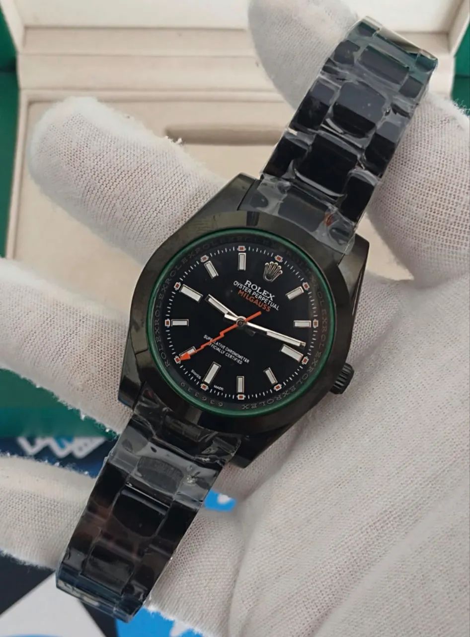 RELÓGIO RLX MILGAUSS BLACK AUTOMÁTICO  - Foto 2