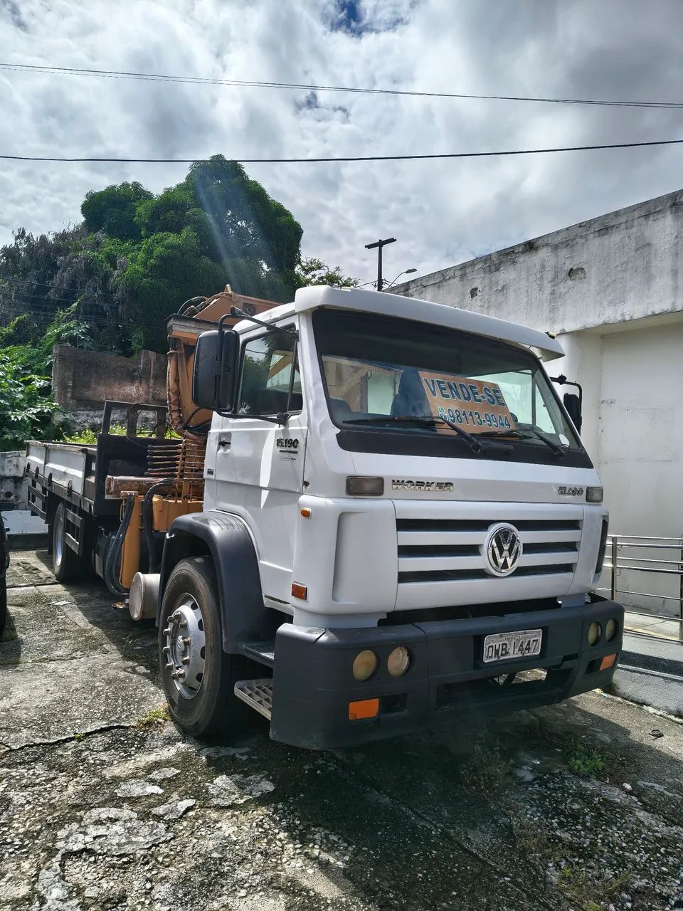 Caminhão munck 