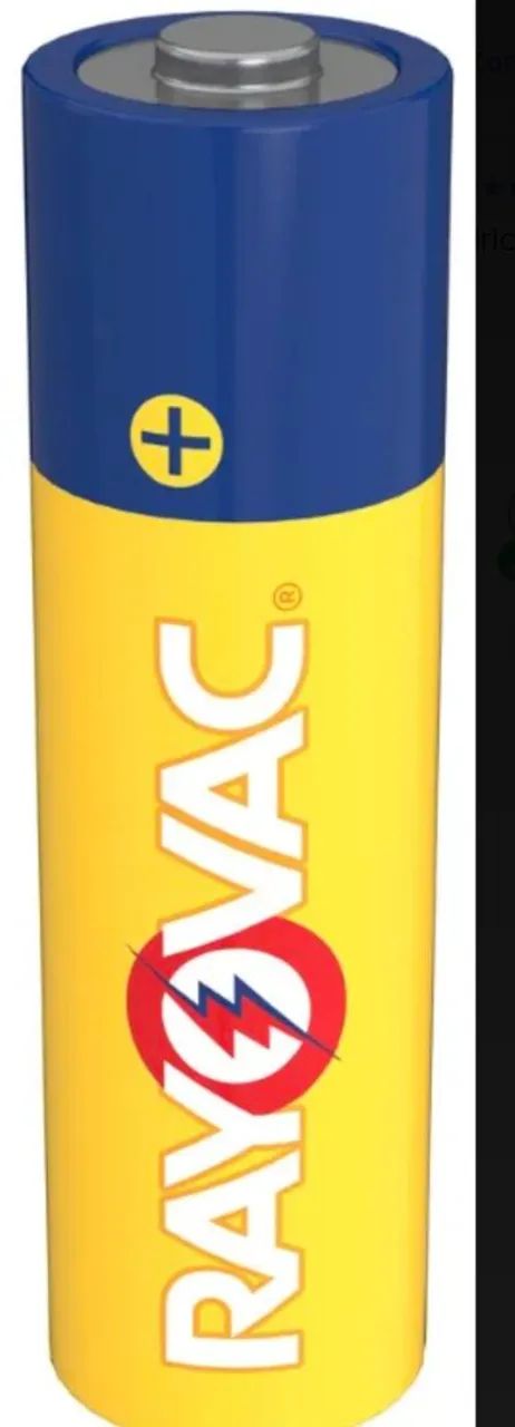 PILHA RAYOVAC AA AS AMARELINHAS - Foto 4