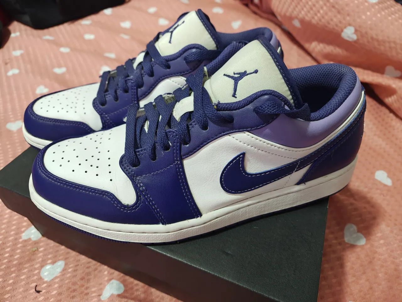 Jordan 1 Low Purple 40 - Foto 2