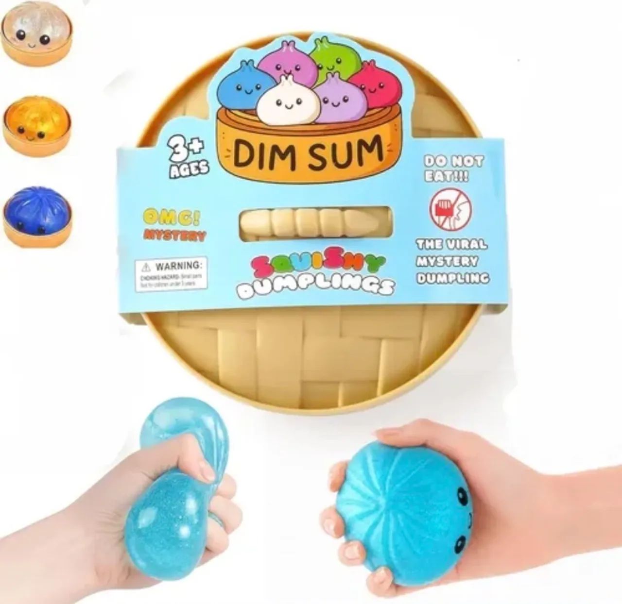 Squishy Dumpling Surpresa Bolinho anti stress - Foto 2
