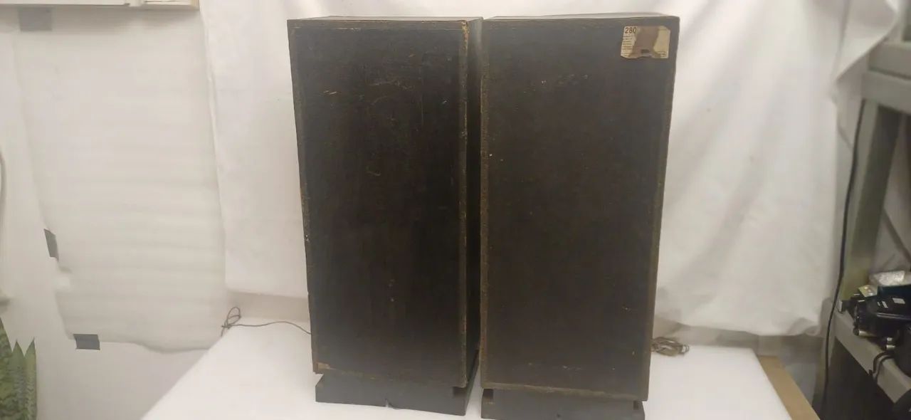 CAIXAS DE SOM ACÚSTICAS ANTIGAS CCE CL-280  - Foto 4