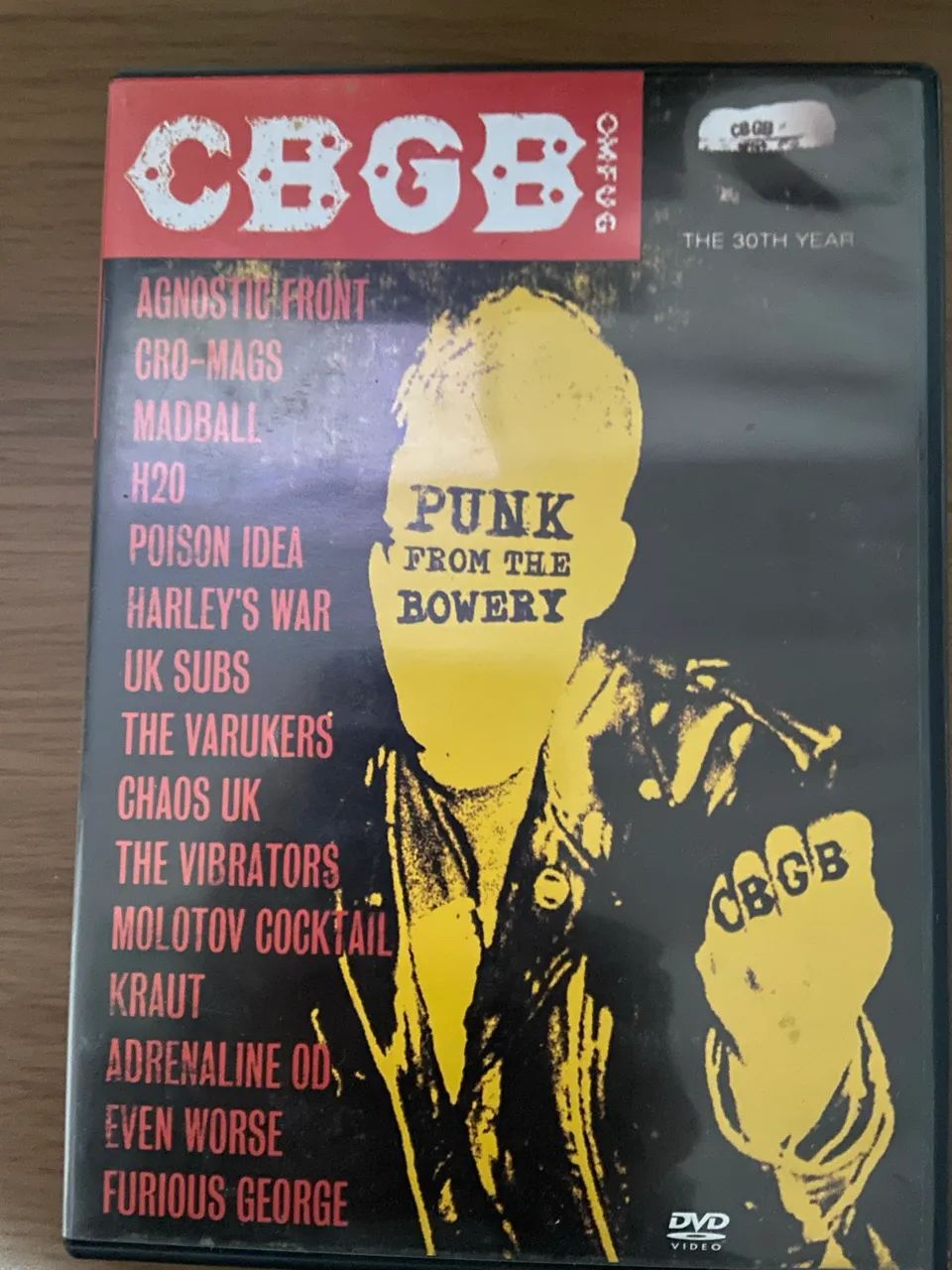 DVD CBGB Punk from the Bowery