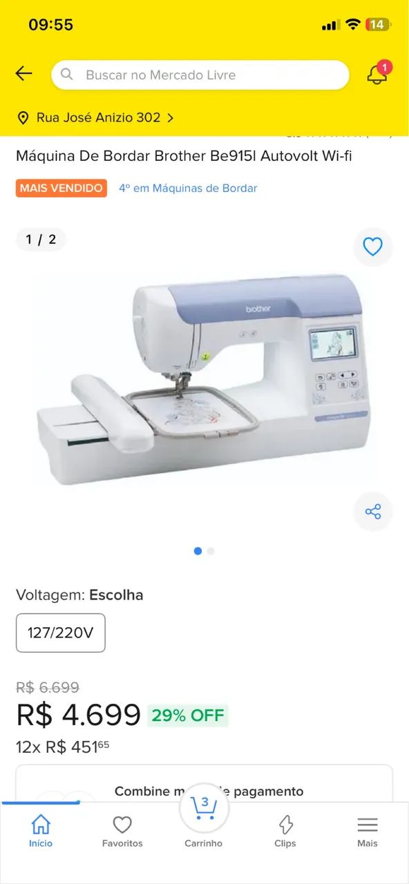 Máquina de Bordar Brother Completa + Linhas + Matrizes - Foto 4