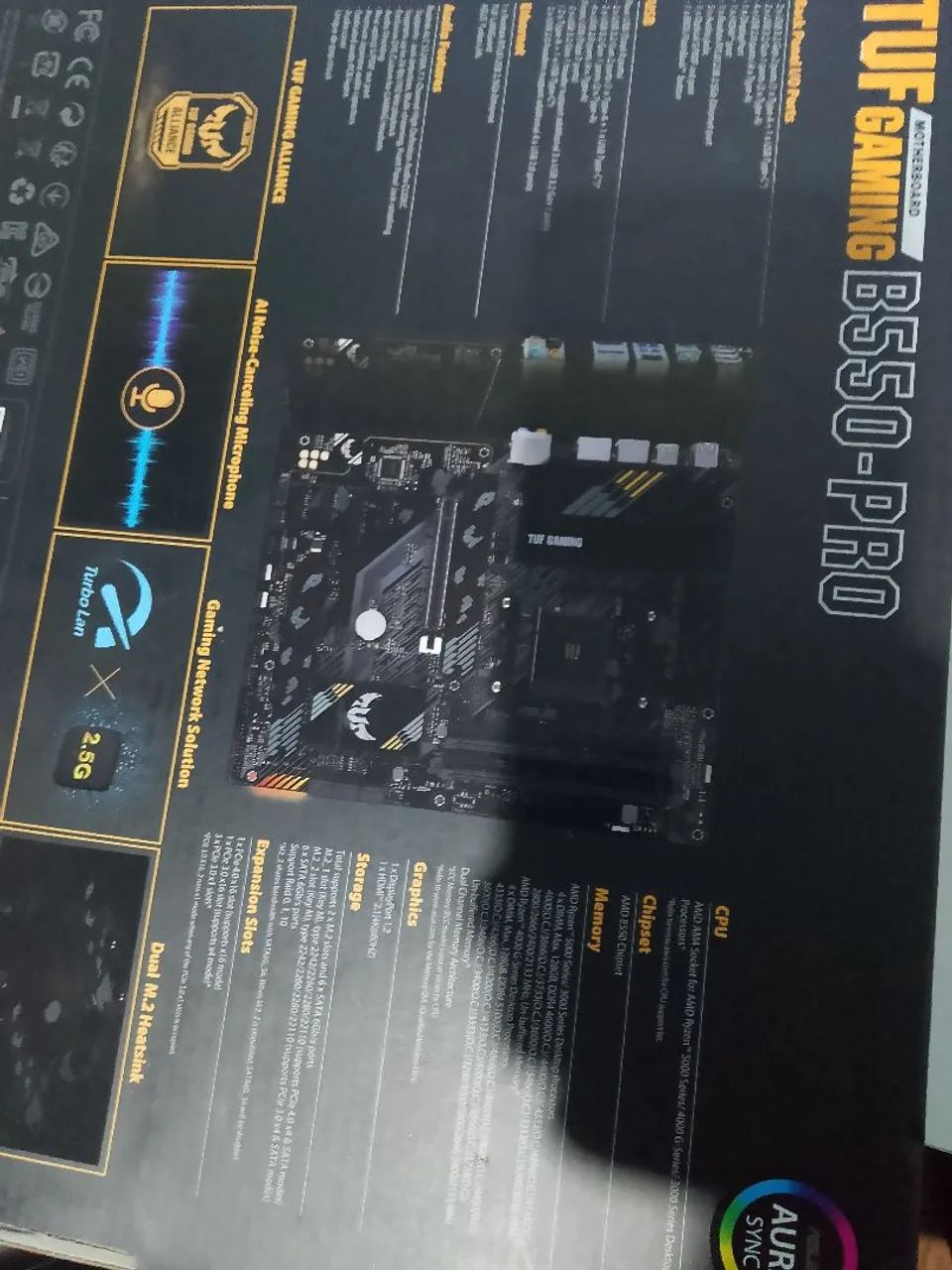 Asus tuf b550 PRO am4 - Foto 2