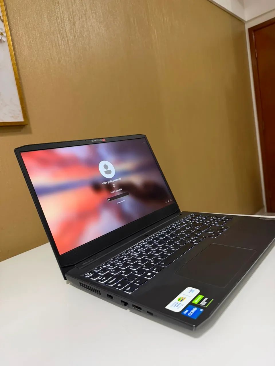 Notebook gamer ideapad i3 Rtx 1650 8g ram - Foto 6