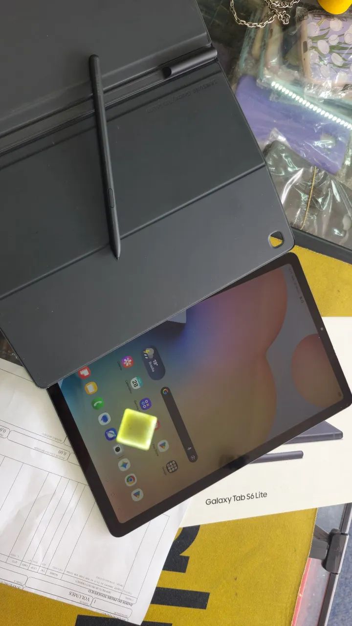SAMSUNG TABLET S6 LITE 64GB CAIXA E NOTA! - Foto 2