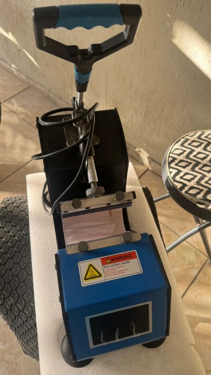 Prensa térmica para sublimação em Copos e Xícara (Leia o Anúncio) - Foto 3