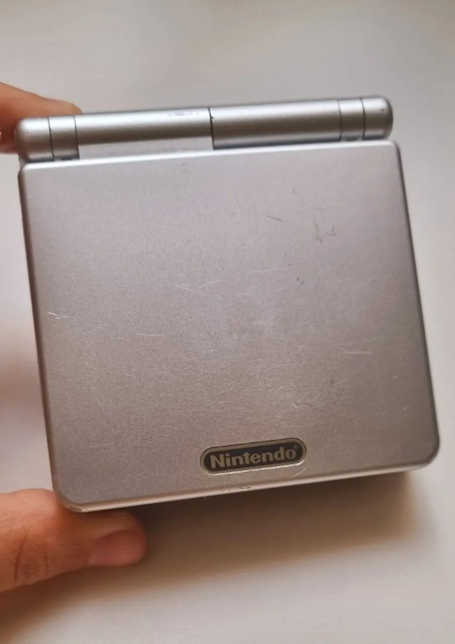 nintendo game boy advance SP silver - Foto 2