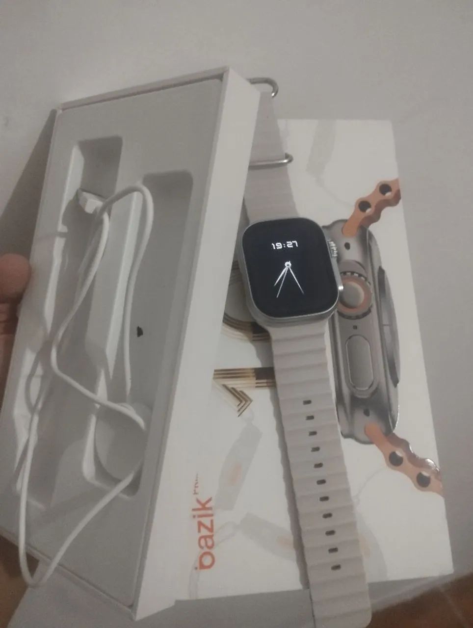 smartwatch bazik prime 10 novo, na caixa.   - Foto 2