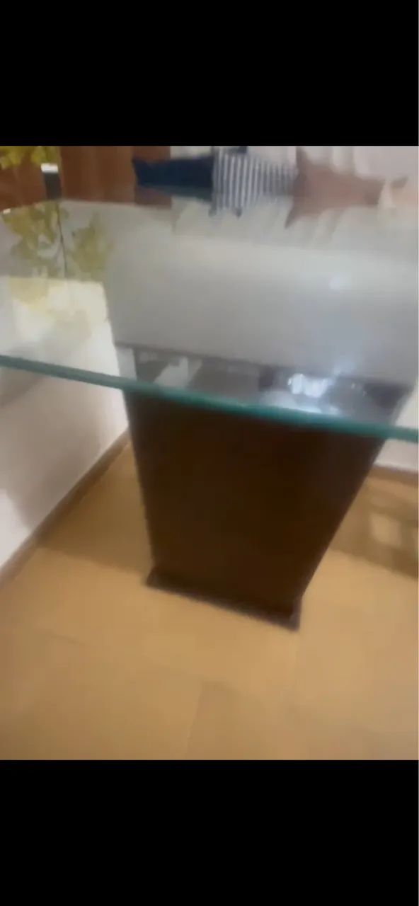 Tampão de  Mesa de vidro e Pé da Mesa  - Foto 2