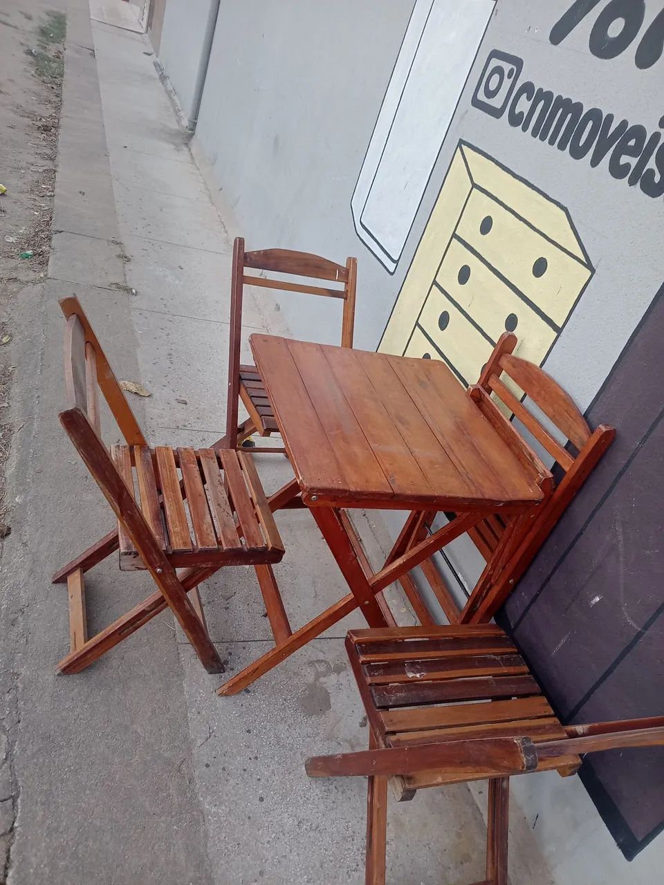 Mesa desmontável 