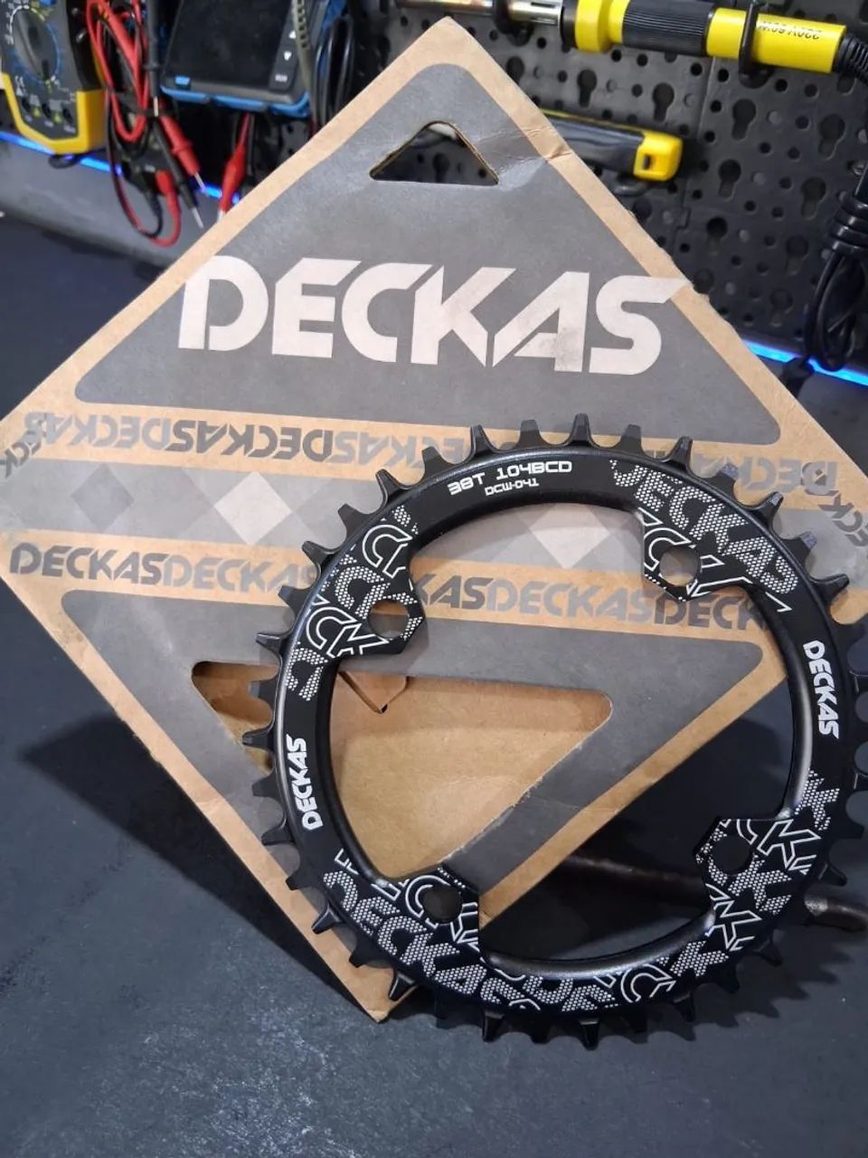 Coroa DECKAS 38T BCD104 - Foto 3