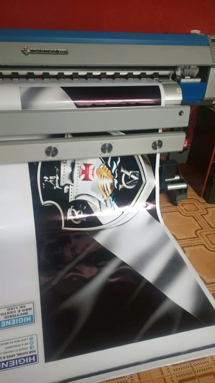 Plotter imprimiprinter xp 600 1,80m ecosolvente  - Foto 5
