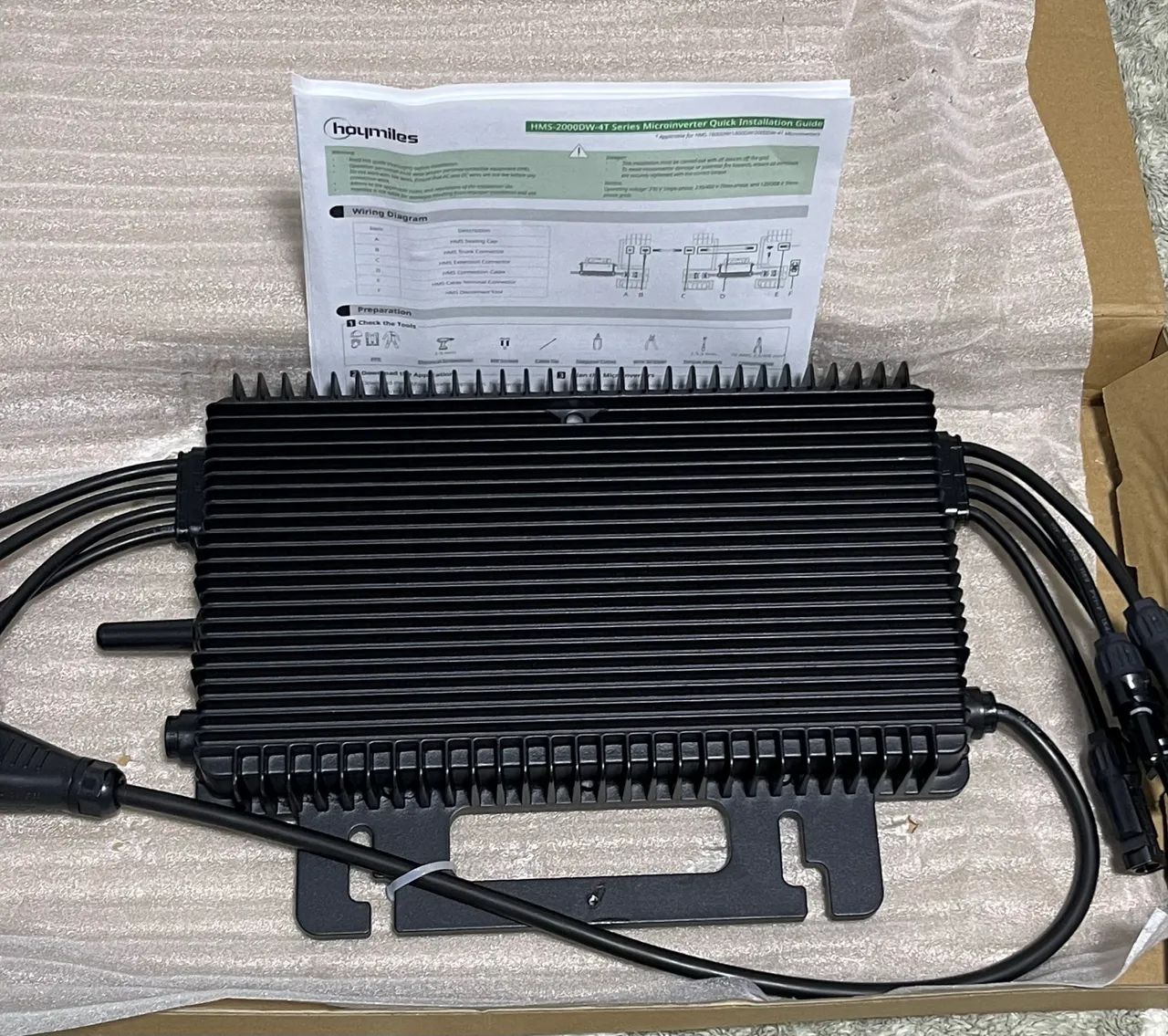 Micro inversor Solar Hoymiles HMS- 2000DW-4T - Foto 4
