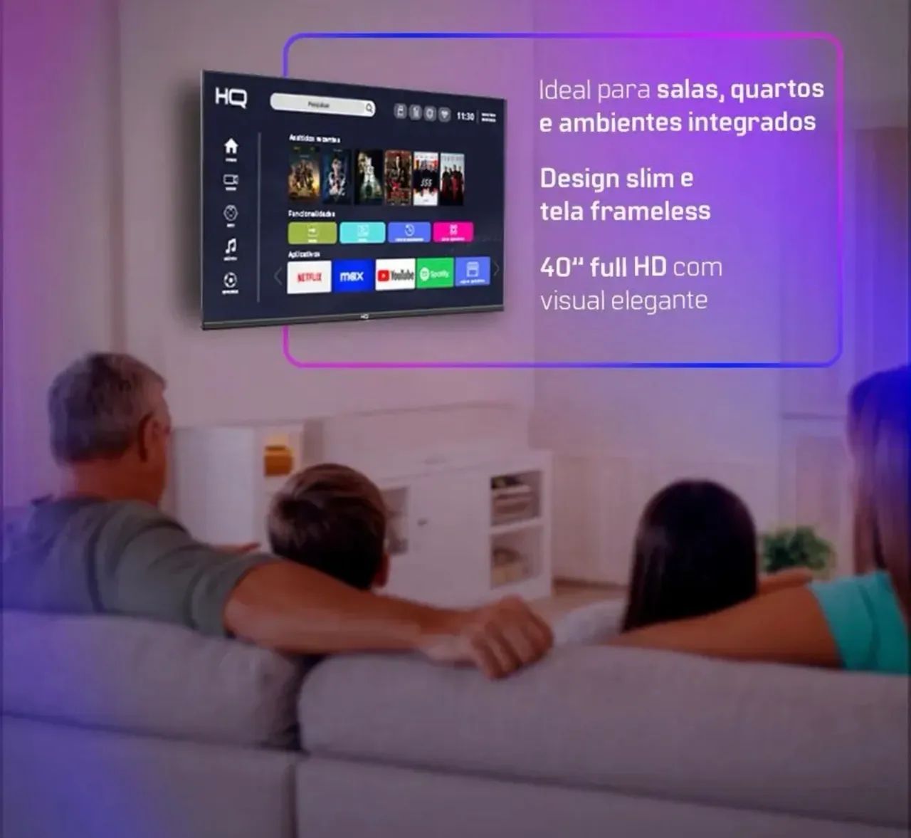 TELEVISÃO 40 SMART LACRADA  - Foto 2