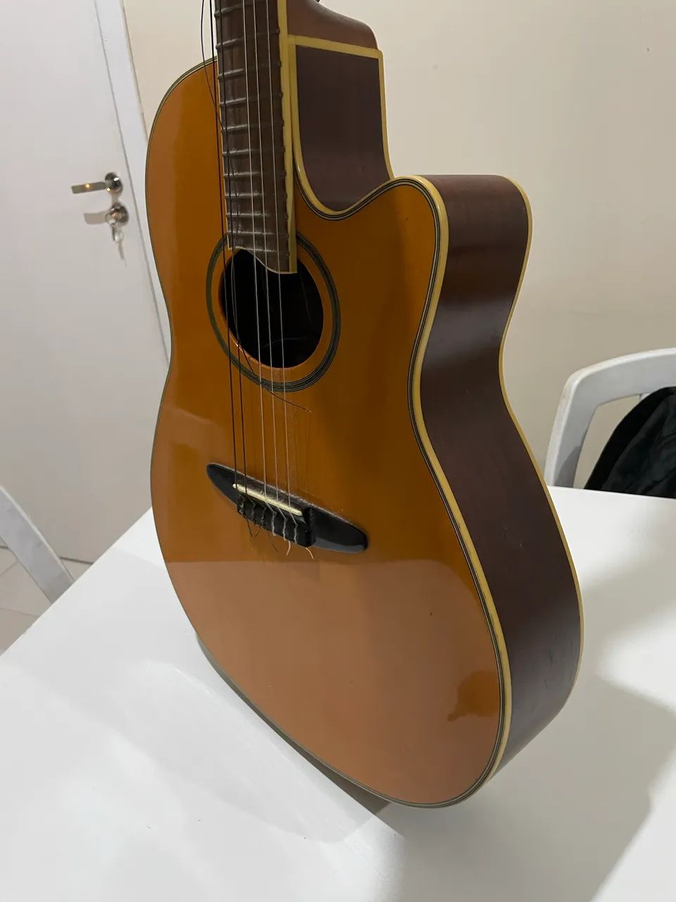 Violão Condor elétrico Nylon - Foto 4
