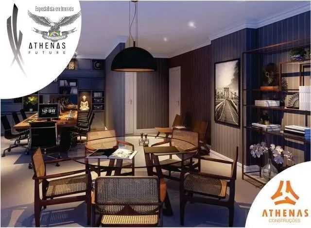 Athenas Future Working com salas Comerciais e Living com apartamentos. - Foto 4