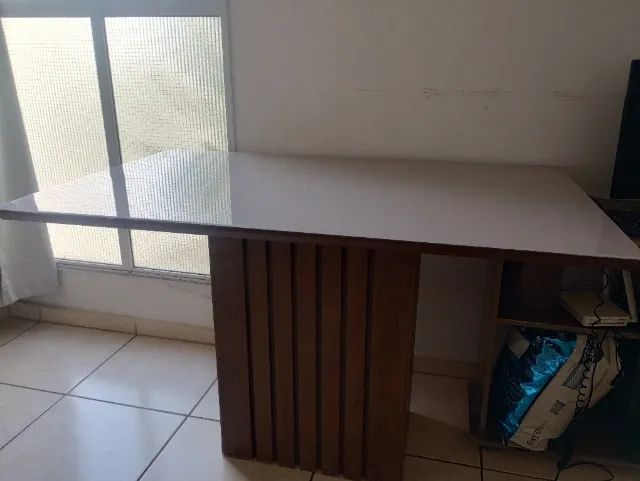 Mesa de jantar com vidro temperado - Foto 3