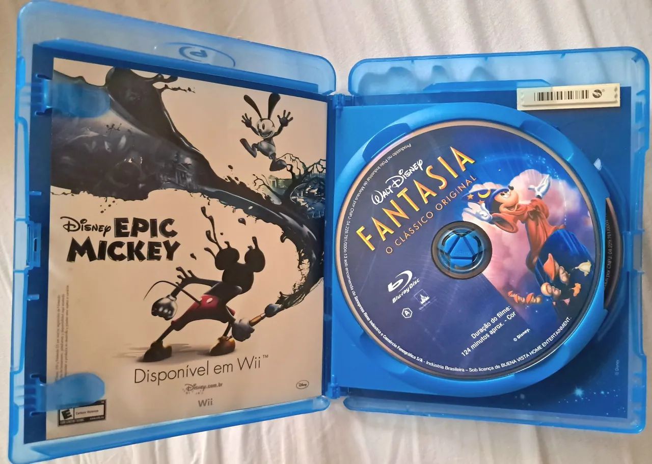 Blu-Ray Duplo Fantasia da Disney - Foto 3