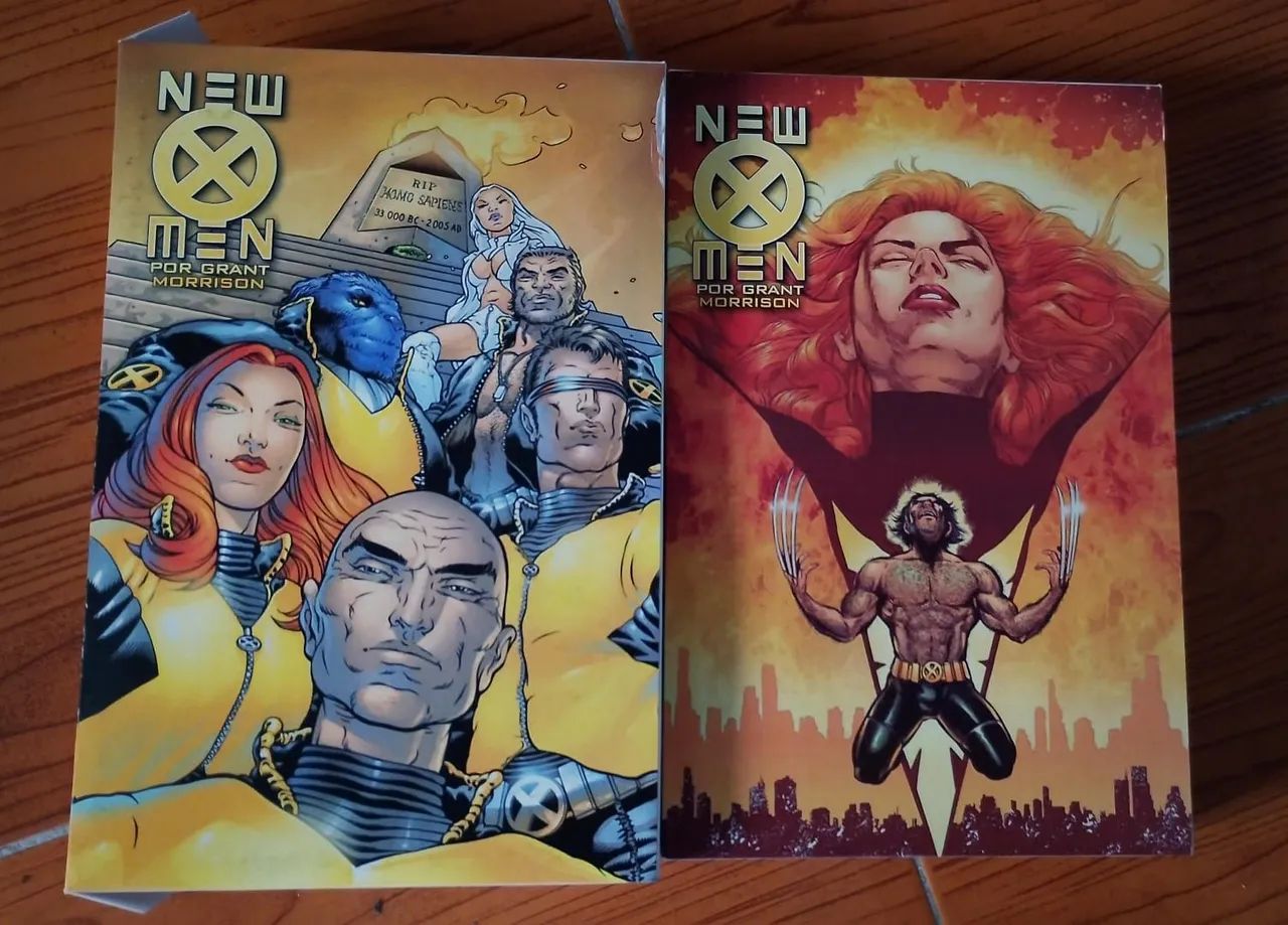 NOVOS X-MEN POR GRANT MORRISON VOL. 1-7 EDIÇÃO DE LUXO COLEÇÃO