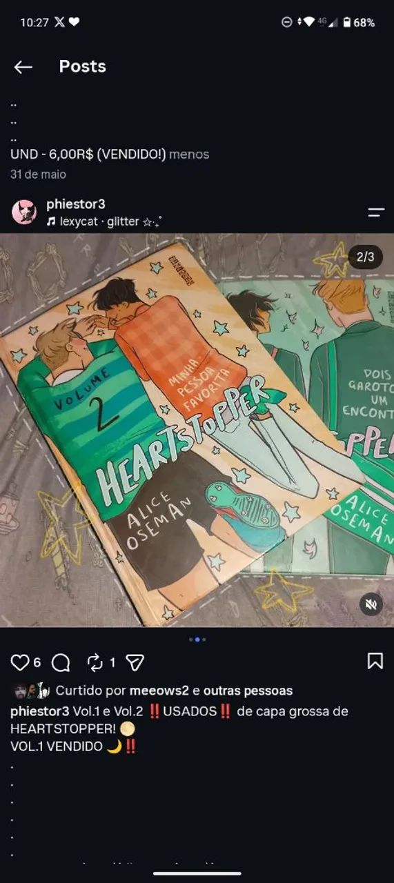 HEARTSTOPPER VOLUME 2 USADO