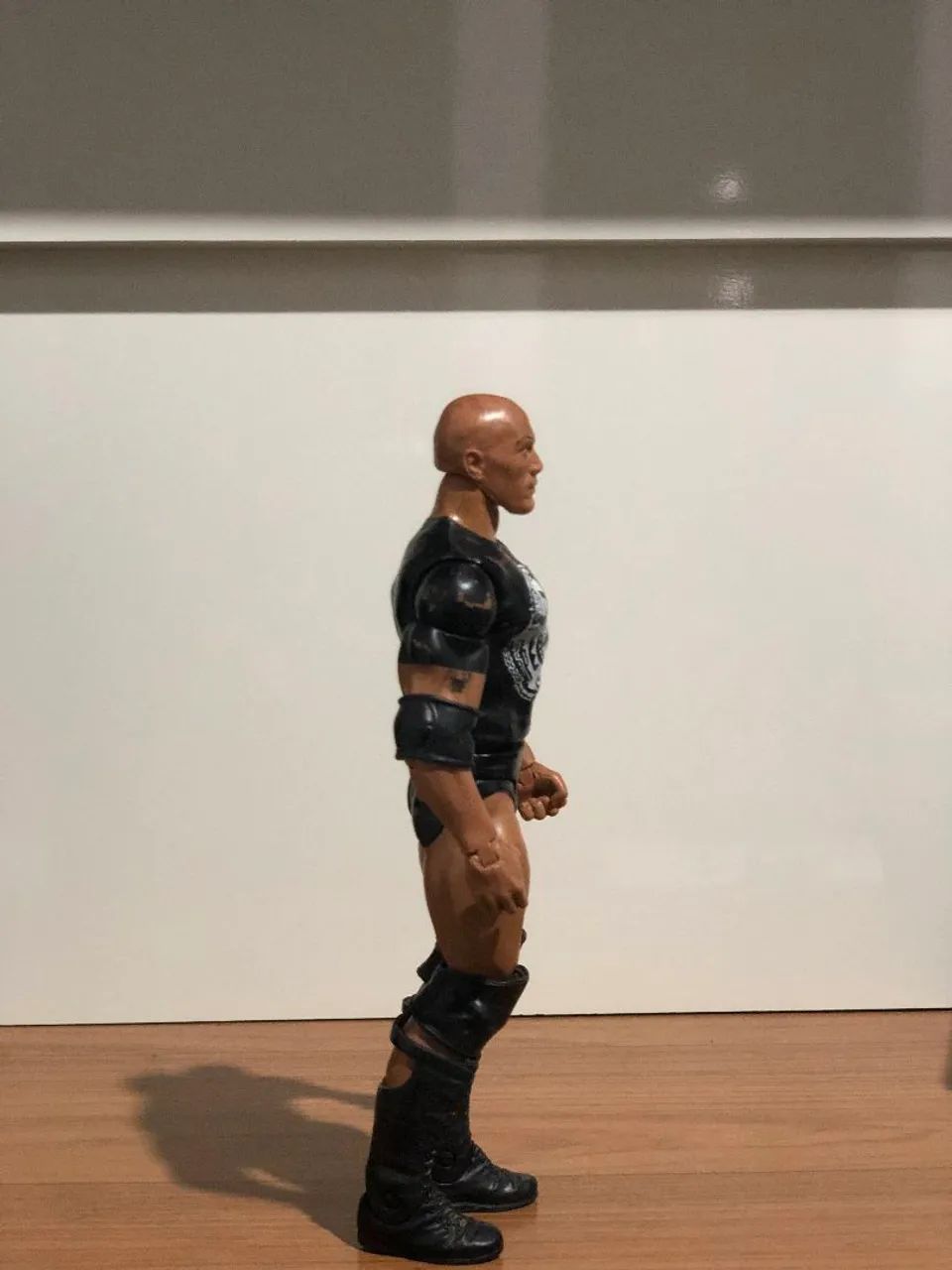 mattel wwe wrestling exclusive superstar entrances action figure the rock- edição limitada - Foto 4