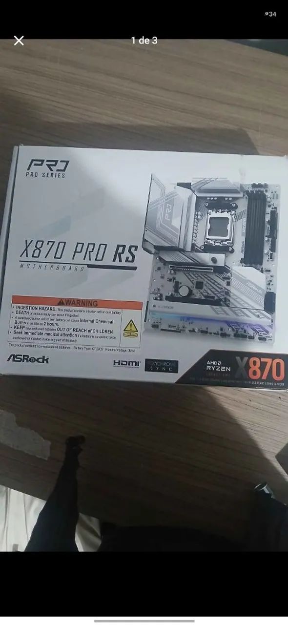 PLACA MÃE X870 PRO RS