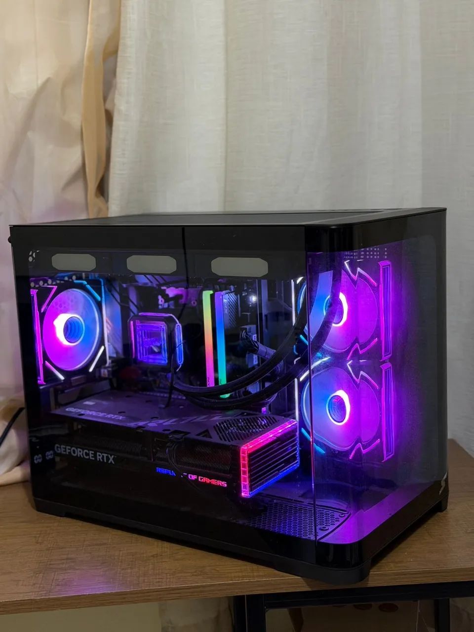 PC Gamer RTX 4060 Ti ROG Strix + Ryzen 7 5700X3D - Computadores e