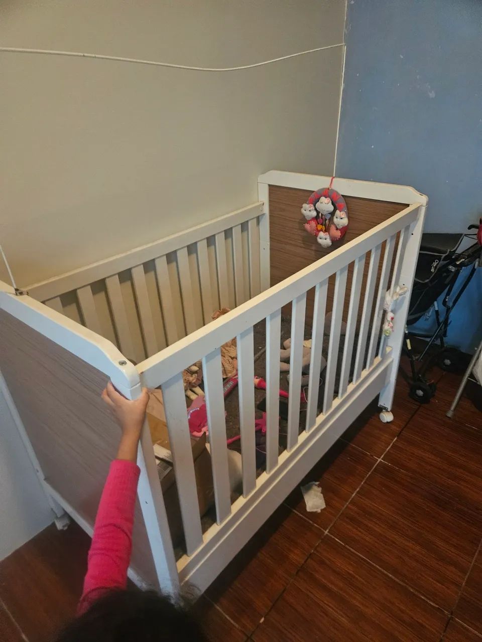 Berço com colchão cloe 3 em 1 - Foto 4