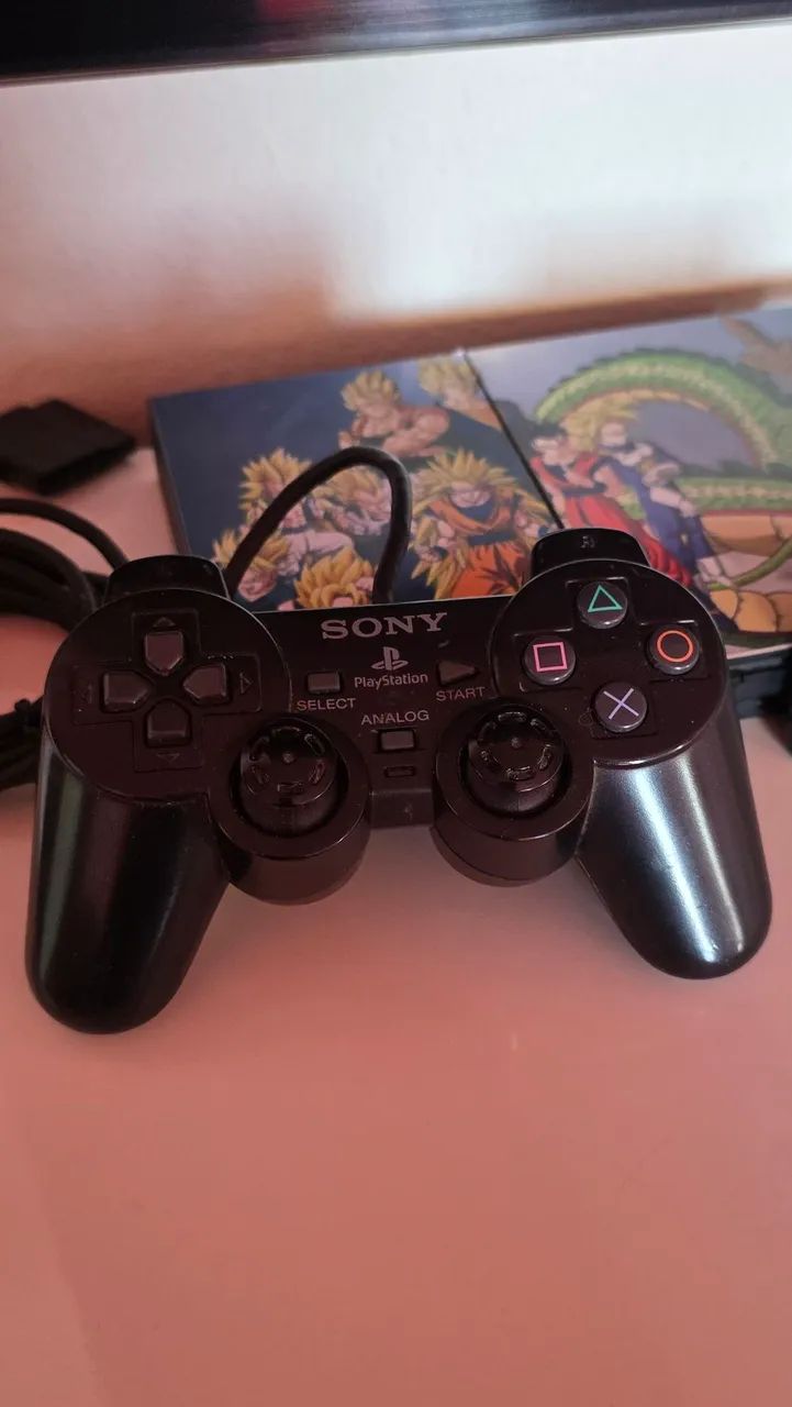 Ps2 playstatio 2 slim sony console com jogos e acessorios  - Foto 5