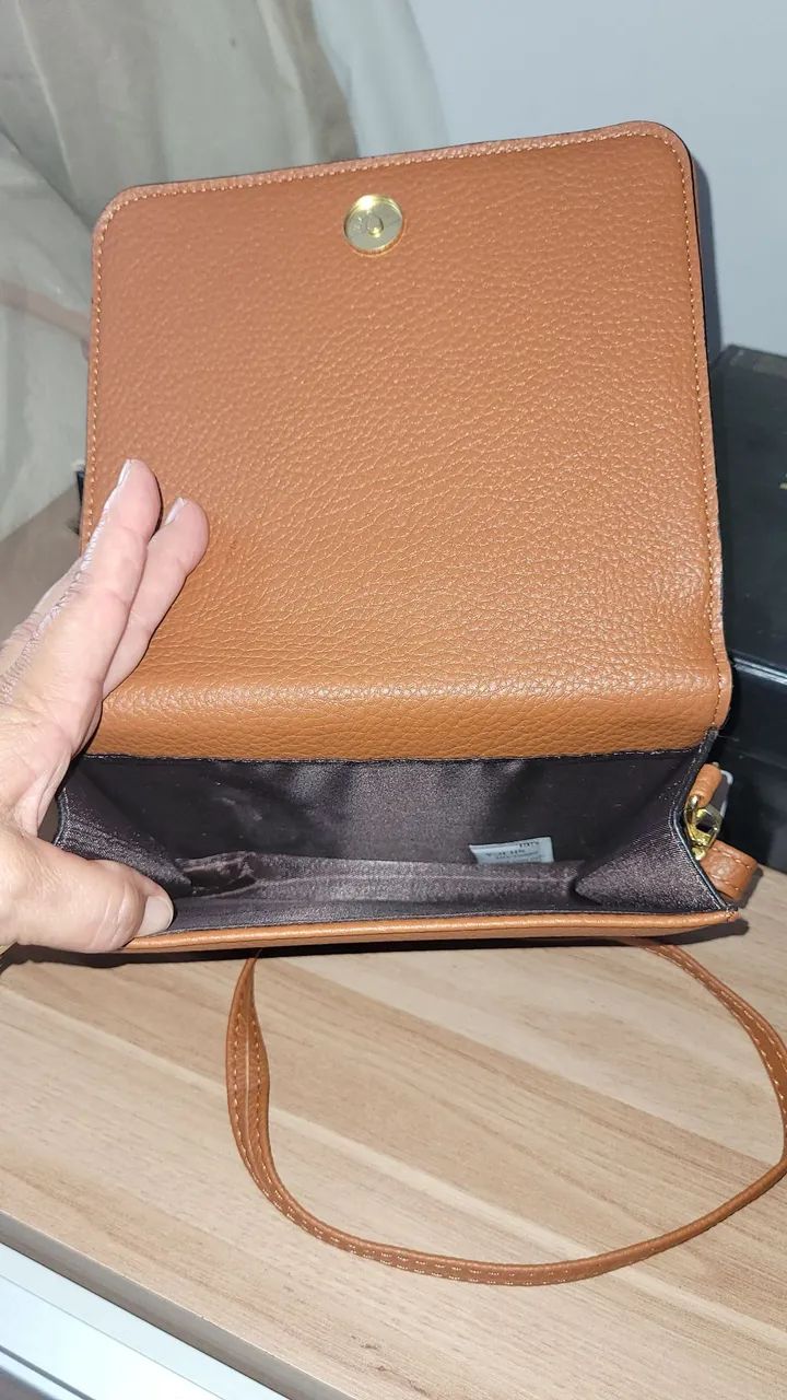 Bolsa nova, média linda e bem versátil . - Foto 4