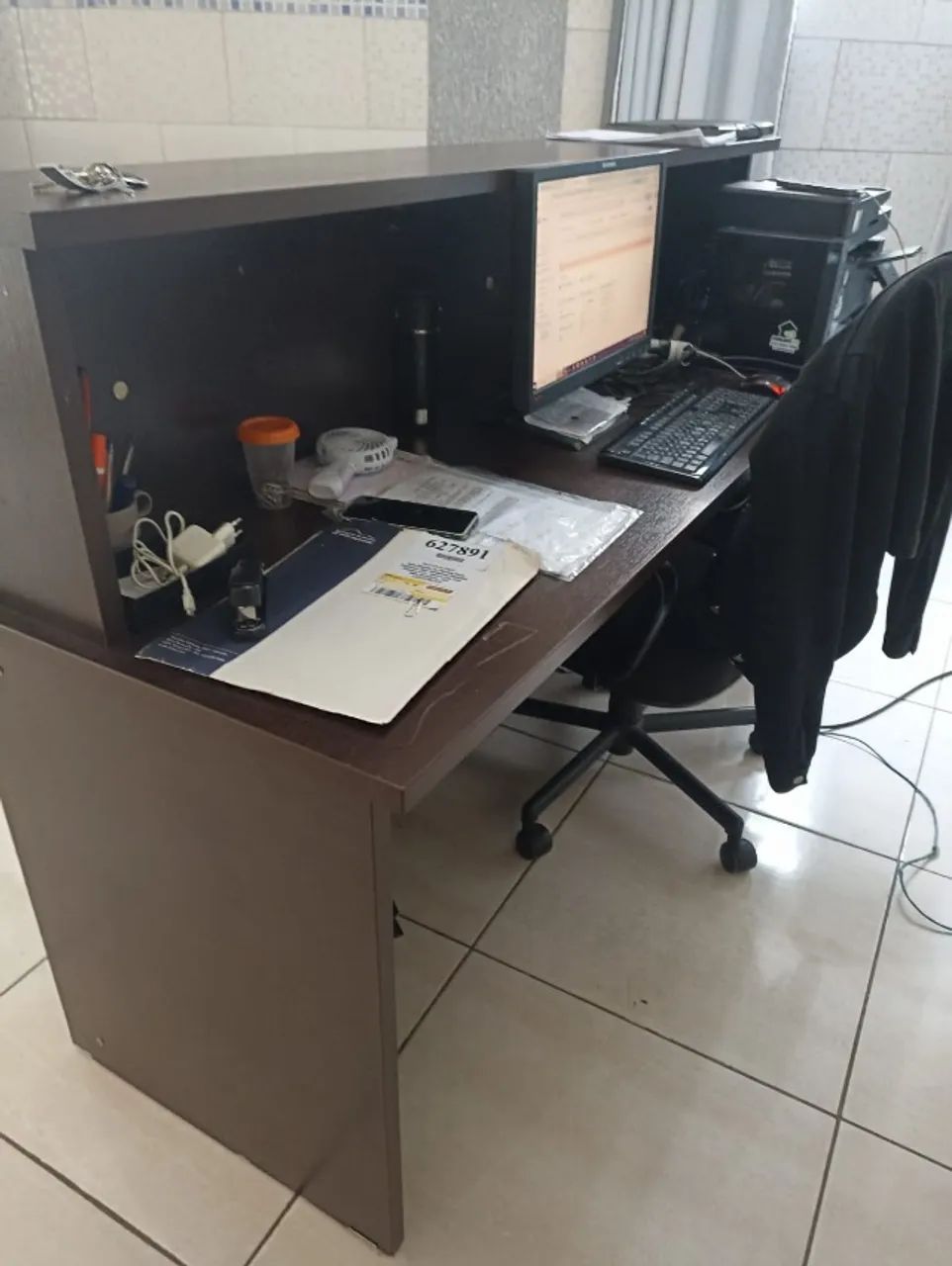 balcao para recepção . - Foto 2