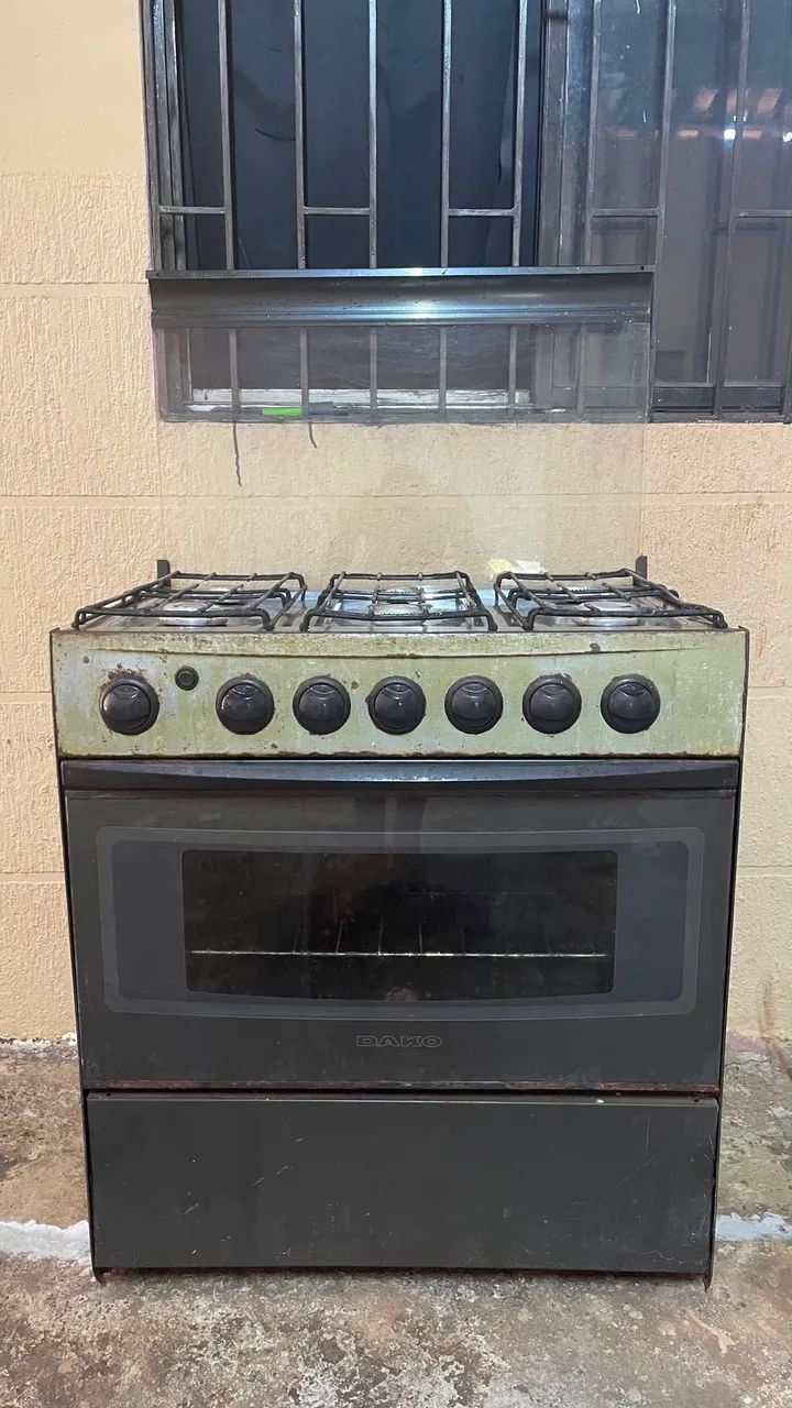 Fogão Dako 6 Bocas Usado - Funcionando Perfeitamente